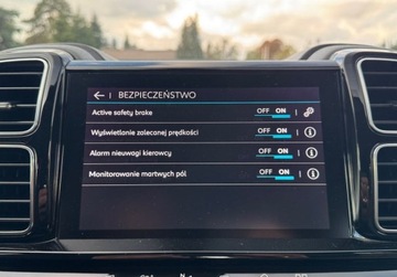 Citroen C5 Aircross SUV 1.5 BlueHDI 131KM 2020 Citroen C5 Aircross Automat Led Virtual Kamera Blis Line Assist Super Stan, zdjęcie 35