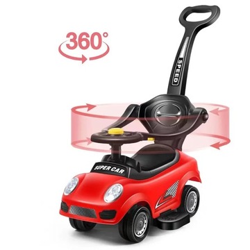 ПОЕЗДКА НА ПУШЕР-ХОДОКЕ 3в1 АВТОМОБИЛЬ БОЛЬШОЙ АВТОМОБИЛЬ СВЕТОДИОДНЫЙ АВТОМОБИЛЬ СО ЗВУКОМ