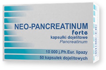 Neo-Pancreatinum Forte 50 kapsułek