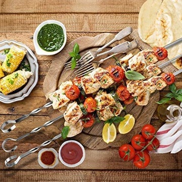 СТАЛЫЕ ШАМПУНИ ДЛЯ ГРИЛЯ 10 ШТ МНОГОФУНКЦИОНАЛЬНЫЕ И ПРАКТИЧНЫЕ