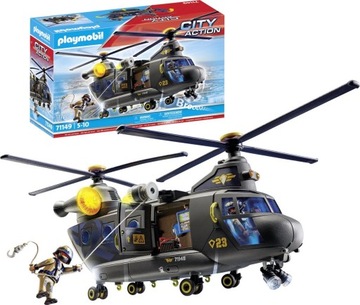 PLAYMOBIL 71149 HELIKOPTER ŚMIGŁOWIEC JEDNOST SWAT