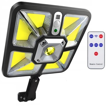 Lampa uliczna 600 W 60000 lm zasilanie bateryjne, solarne