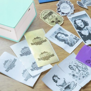 Мини-термопринтер Phomemo M02 PRO для самоклеящихся этикеток.