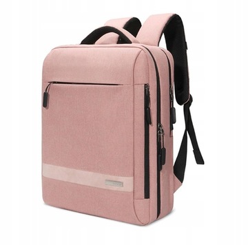 Plecak na laptopa torba podróżna USB BAGAŻ PODRĘCZNY 15,6''(T110)