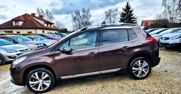 Peugeot 2008 I SUV 1.6 VTi 120KM 2014 Peugeot 2008 BENZYNA PANORAMA alcantara nawigacja super oakzja, zdjęcie 18