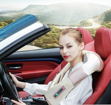 МАССАЖЕР ШЕИ ДЛЯ МАССАЖА ШИАТСУ МАССАЖНАЯ ПОДУШКА