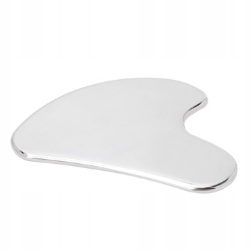 Массажный камень для лица GUA SHA STEEL