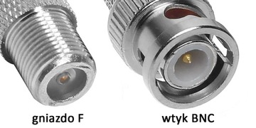 Адаптер радиочастотной антенны BNC/wt-F/gn 75 Ом