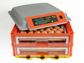 АВТОМАТИЧЕСКИЙ ИНКУБАТОР DINO Plus на 92 яйца, выводной шкаф + НАГРЕВАТЕЛЬНЫЕ АКСЕССУАРЫ