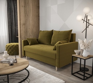 SOFA OLIWKOWA MINI MOLI 02 155CM AUTOMAT+POJEMNIK