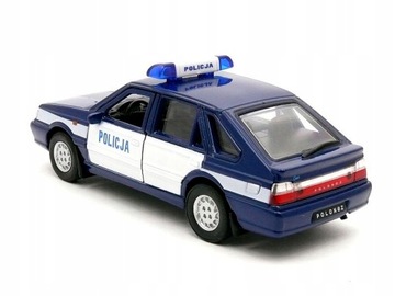 Модель POLONEZ CARO PLUS Welly 1:34 синий полицейский