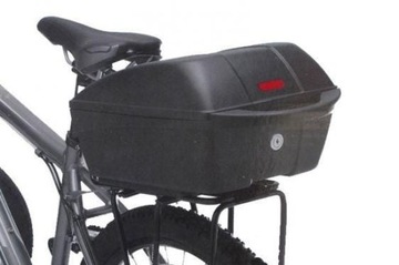 Kufer rowerowy na bagażnik Polisport DFS na klucz