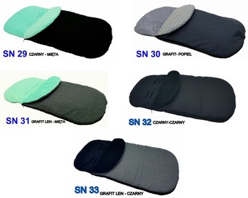 СПАЛЬНЫЙ МЕШОК KAREX ДЛЯ КОЛЯСКИ MINKY 105 СМ