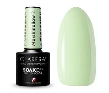 Claresa lakier hybrydowy MARSHMALLOW 2