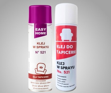 Klej do tapicerki w sprayu do tkanin gąbki metalu