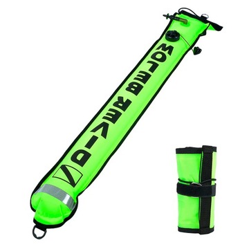 BOJKA NURKOWA DEKOMPRESYJNA ZIELONY 122cm
