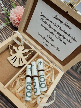 Сувенир на Святое Крещение - денежная шкатулка