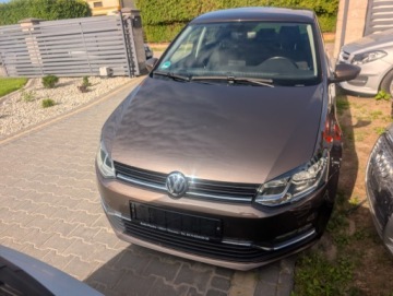 Volkswagen Polo V Hatchback 3d Facelifting 1.4 TDI BlueMotion Technology 90KM 2015 VW polo LOUNGE super wyposażenie
