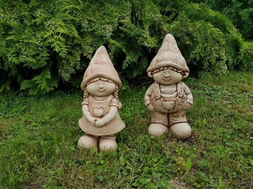 ФИГУРКА НАБОР ФИГУРОК ПАРА ПАРКА ГНОМЫ ГНОМЫ