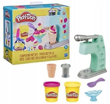 ZESTAW PLAY DOH CIASTOLINA MINI LODZIARNIA HASBRO
