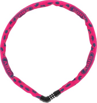 Łańcuch z zamkiem ABUS Tresor 4804C /75 /sl3/ Szyfr Pink Symbols