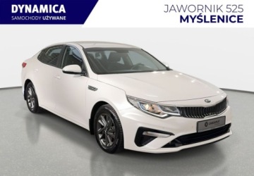 Kia Optima II Sedan Facelifting 1.6 T-GDI 180KM 2019 Kia Optima 1.6T-GDI 180KM DCT 2019 r., salon PL, serwisowana, NAVI, aplika