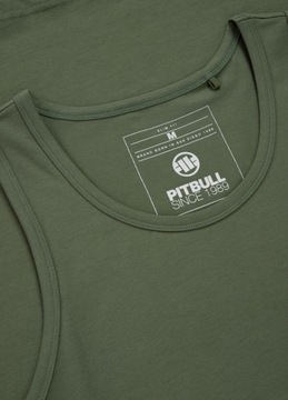 Męski Tank Top Pitbull Slim Fit Small Logo Podkoszulek Koszulka Bez Rękawów