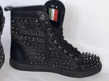 PHILIPP PLEIN SKÓRA SNEAKERSY roz.38-25CM