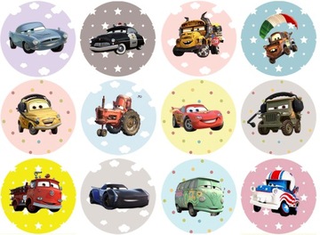 Magnesy na Lodówkę dla Dzieci CARS, AUTA