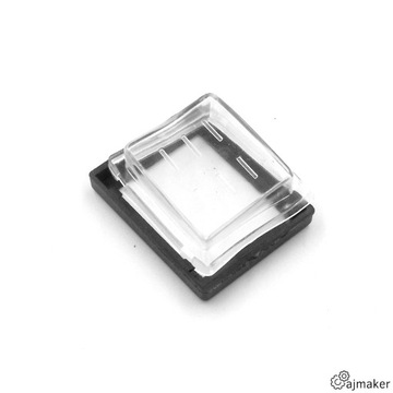 Osłona przełącznika kołyskowego KCD4 32mmx25mm, wo