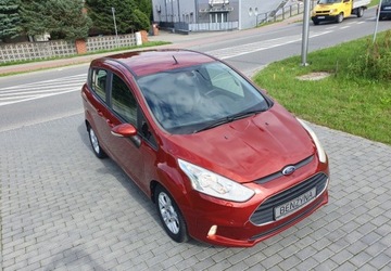 Ford B-MAX 1.0 EcoBoost 100KM 2015 Ford B-MAX Czujniki Parkowania PrzodTyl Klima Grzane FoteleSzyba Przod, zdjęcie 27