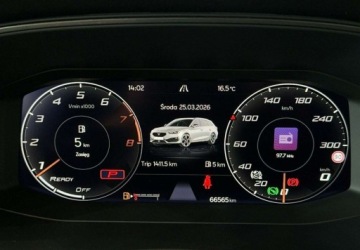 Cupra Leon II Sportstourer 2.0 TSI 310KM 2022 Cupra Leon Sportstourer VAT 23 2.0TSI 310KM DSG 4drive 2022 r., salon PL,, zdjęcie 21