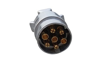 Wtyczka 7/12V aluminiowa KONTAKTY SKRĘCANE