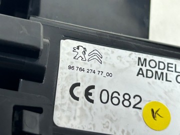 CITROEN DS5 SPÍNACÍ SKŘÍŇKA ČTEČKA 9676427477 + KLÍČEK