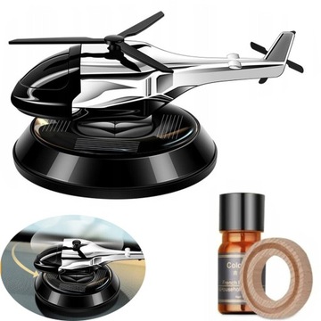 DYFUZOR ZAPACHOWY SAMOCHODOWY ODŚWIEŻACZ SOLARNY WNĘTRZE SAMOCHODU+PERFUMY