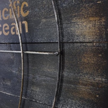 3D металлическая ретро картина на стену для гостиной, кабинета ЛОФТ, КАРТА МИРА 1