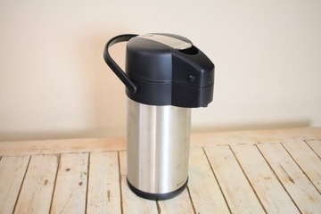 Кейтеринговый термос из нержавеющей стали с помпой HENDI 3л