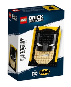 LEGO 40386 BRICK SKETCHES - BATMAN DC