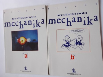Mechanika część A i B 2 książki Anna Kaczorowska
