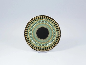 Talerz deserowy 17 cm handmade Astra India ĆMIELÓW
