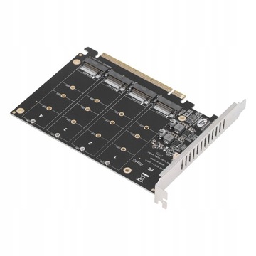 Адаптер SSD M.2 NVME к PCIE X16 4x32 Гбит/с