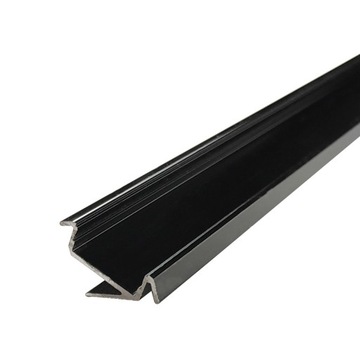 Угловой угловой Alu LED ПРОФИЛЬНЫЙ СВЕТИЛЬНИК 2м ЧЕРНЫЙ
