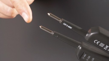 Тестер напряжения со светодиодным дисплеем 6–400 В переменного/постоянного тока + 30 мА FI test PANCONTROL