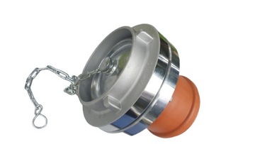 Быстроразъемный соединитель для септика 110 с патрубком ПВХ НОВИНКА