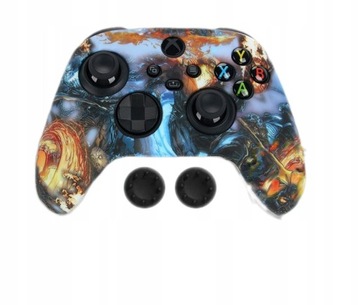ETUI SILIKON OSŁONA PADA XBOX SERIES X S +2 GRIPY