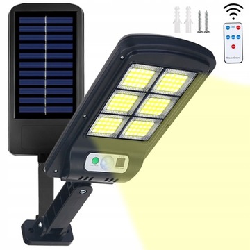 LAMPA SOLARNA ULICZNA Z CZUJNIKIEM RUCHU ZMIERZCHU
