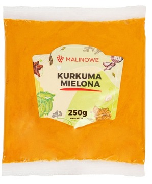 KURKUMA MIELONA 250g NATURALNA BEZ CHEMII JAKOŚĆ