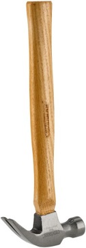 Молоток столярный, молоток кровельный столярный с деревянной ручкой 250г 30см