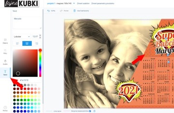 Фотомагнитный календарь БАБУШКА ДЕДУШКА 14х20 ВОЛШЕБНИК