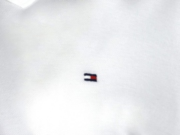 TOMMY HILFIGER polo damskie, białe, 50